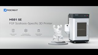 3D Printing Scoliosis Brace With Ms 01 Pellet 3D Printer