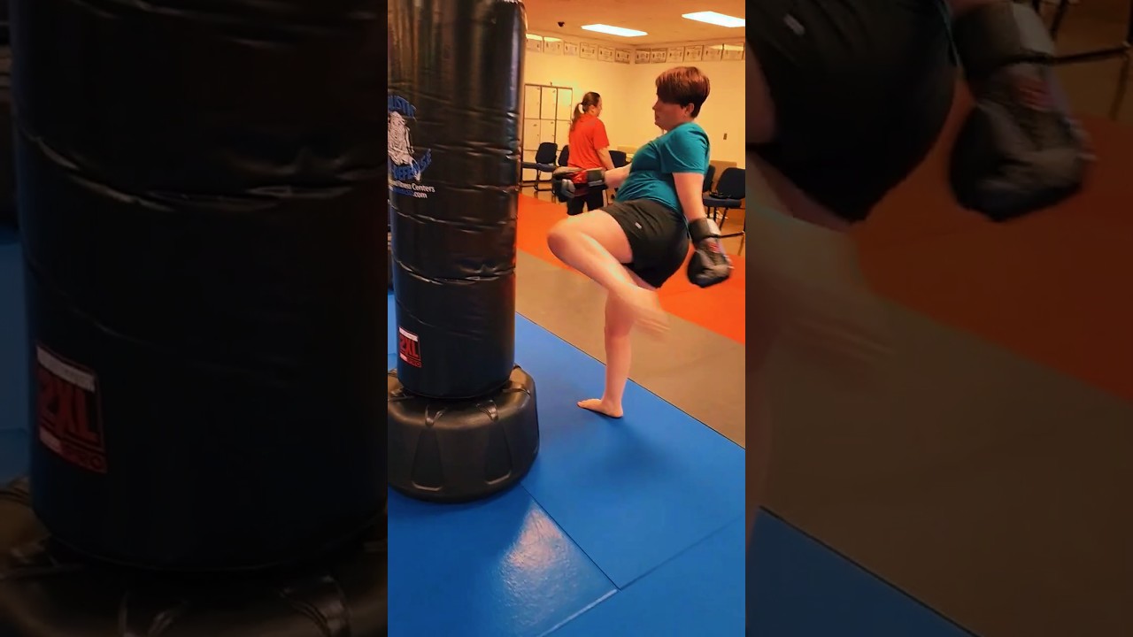 Kickboxing queens of Bochner's Studio 