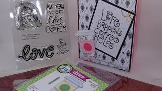 Impression Obsession Coffee to Go Card Tutorial 20 Off Site Sale Check Out Their Cover a Cards