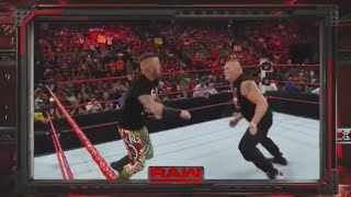 Brock Lesnar F5 on Heath Slater - WWE Raw, August 15, 2016