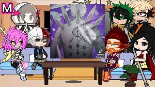 𝙋𝙧𝙤 𝙝𝙚𝙧𝙤𝙚𝙨 𝙧𝙚𝙖𝙘𝙩 𝙩𝙤 Deku As Obito Uchiha Naruto Shippuden Sasuke Mha Bnha Gacha Life