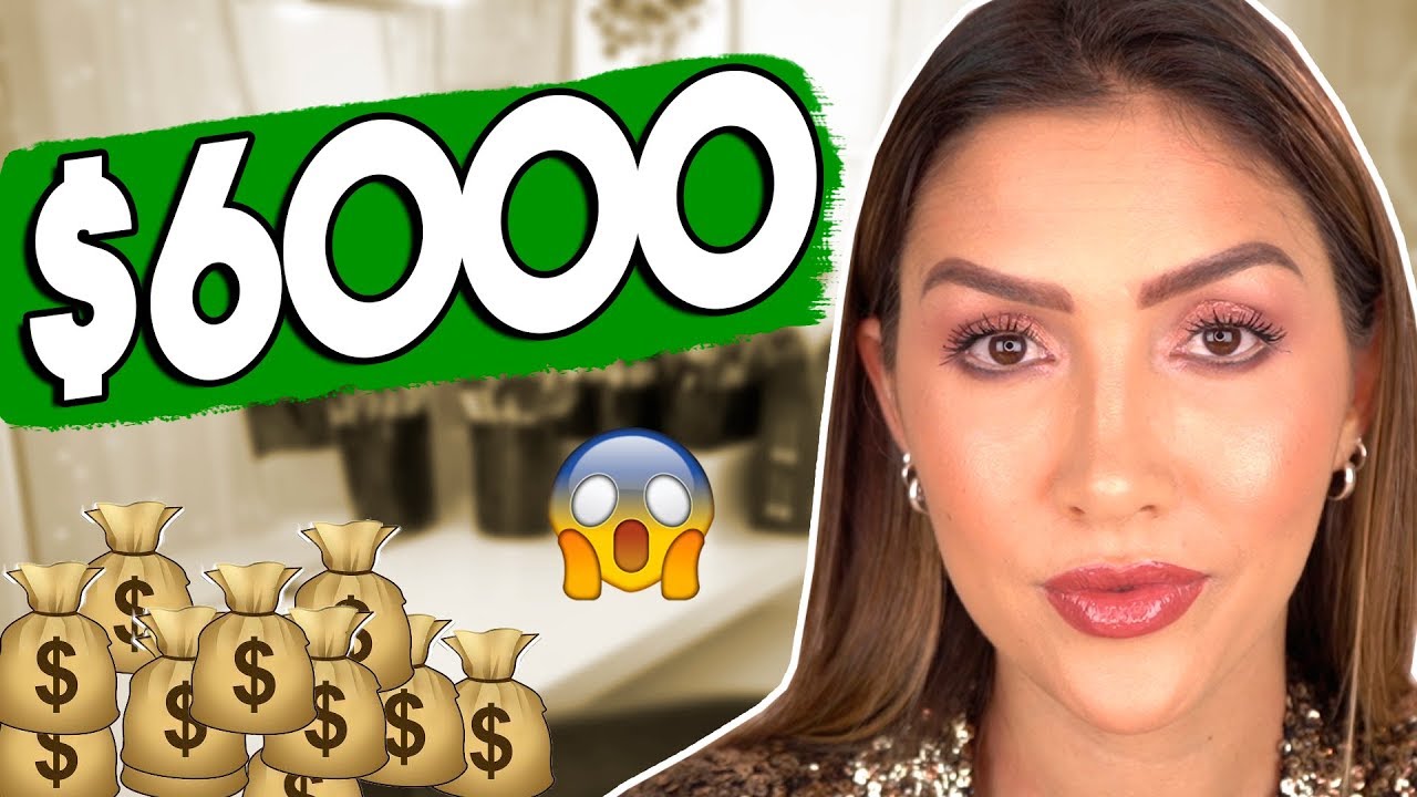 MAKE MAIS CARA da HISTÓRIA do YOUTUBE | R$6000 em Produtos