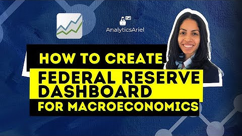 Hoe u een Federal Reserve-dashboard voor macro-economie kunt maken