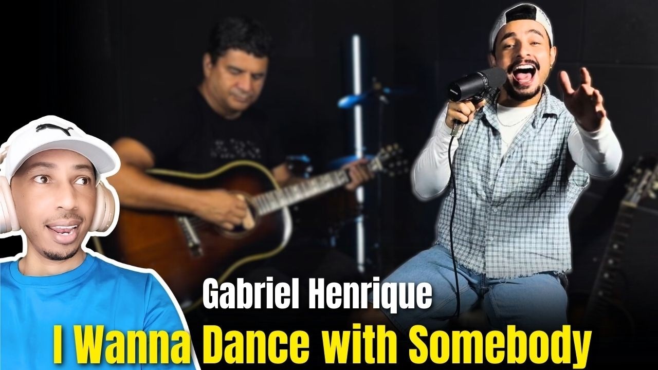 Gabriel Henrique - I Wanna Dance with Somebody (Whitney Houston Cover) | ZuluModo REACTION