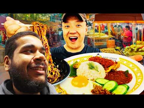 24 Hours Eating ONLY Michelin HAWKER FOOD in Singapore! BEST Michelin CHEAP EATS | Lay Reacts