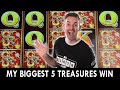 🐉 My BIGGEST WIN EVER on 5 Treasures Slot Machine