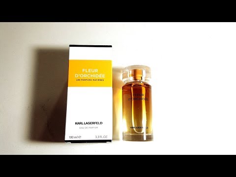 Karl Lagerfeld Fleur d'Orchidee Fragrance Review (2019)