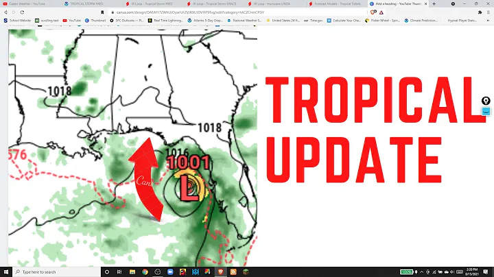 Tropical Update; TS Fred, TS Grace and Hurricane L...