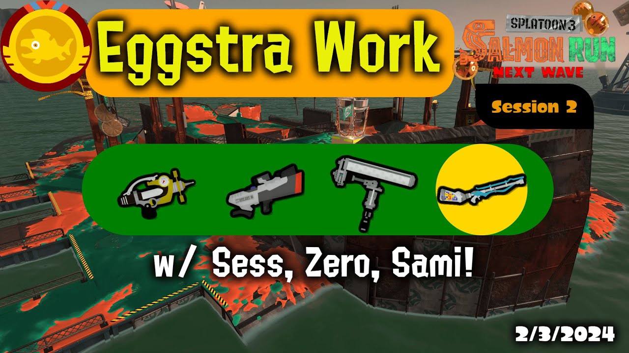 (2) Salmon Run Next Wave Eggstra Work: Marooner's Bay
