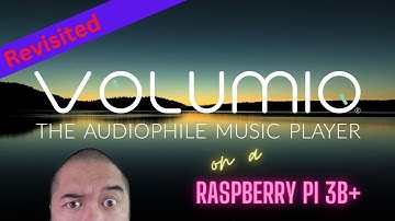 Volumio music streaming aggregator. Raspberry Pi 3B+. Media Server.