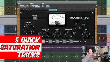 5 Quick Saturation Mixing Tricks - Warren Huart: Produce Like A Pro