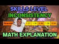 MHR Math #72: Skill Inconsistency