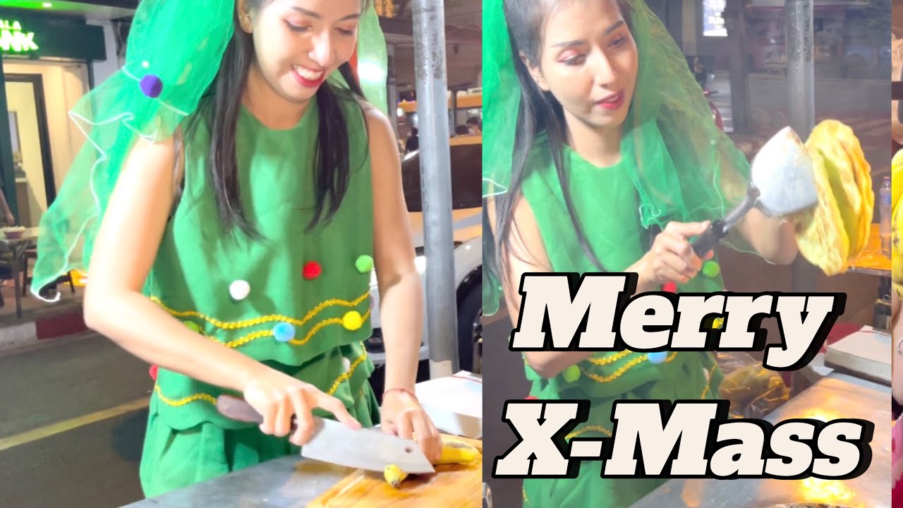 Pol Roti Costume Puy Roti Lady - The Most Hottest Roti Lady Dressed In Christmas Tree ...