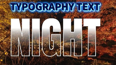 Transparent Gradient Text in Canva | Beginner Friendly Typography