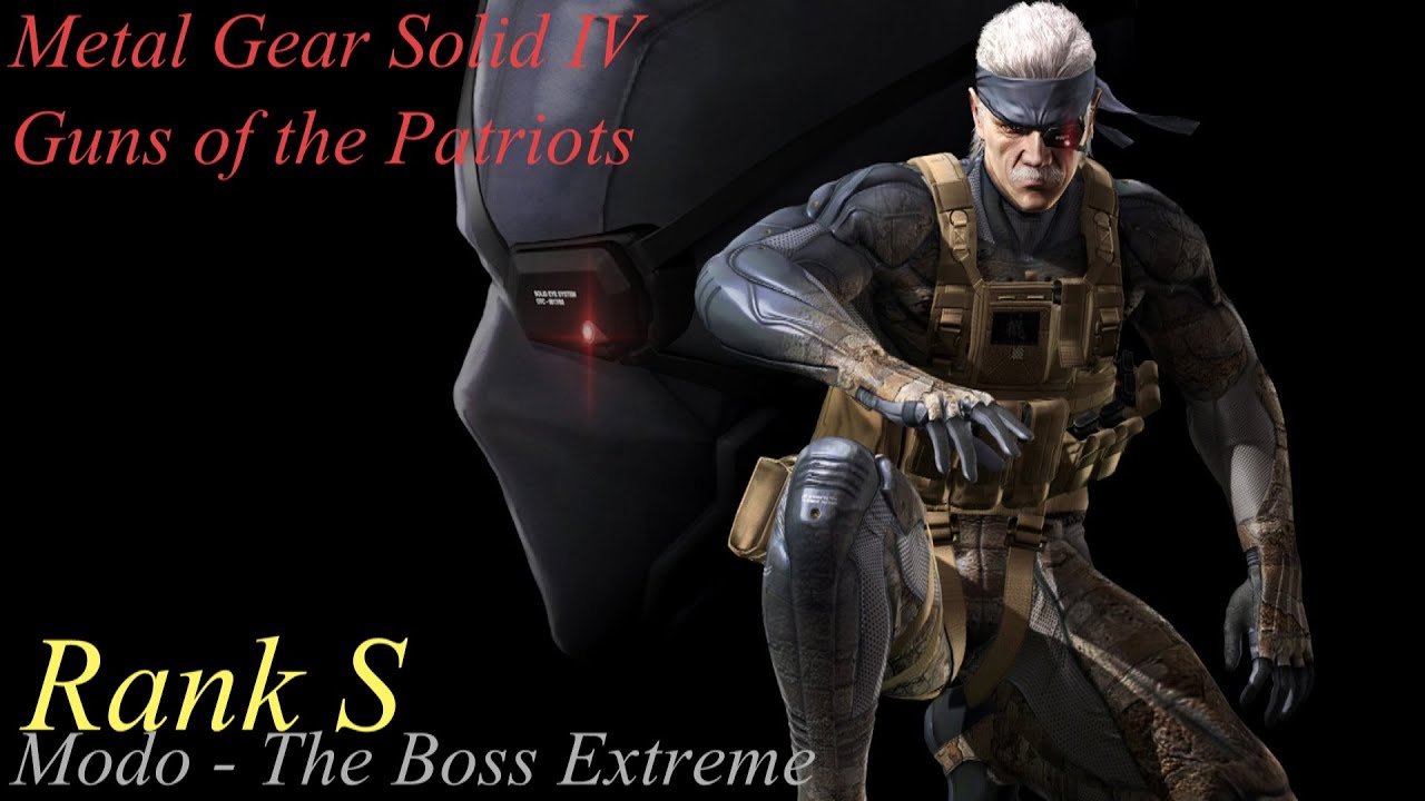 MGS4 Guns of the Patriots - The Boss Extreme - YouTube