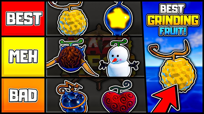 LA TIER LIST DEFINITIVA DE FRUTAS En Haze Piece (Roblox One piece