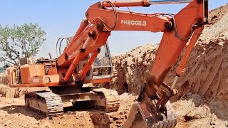 How To Work Deep Excavation Hitachi Fiat FH200 Excavator - Big Machine Channel