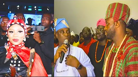 Fire From Wumi Toriola, As K1 De Ultimate Sings & Performs For Femi Adebayo & Others At His Premiere
