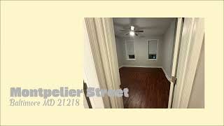 1763 Montpelier Street Baltimore MD 21218