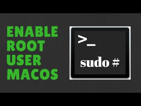 How to enable root user macOS Sierra