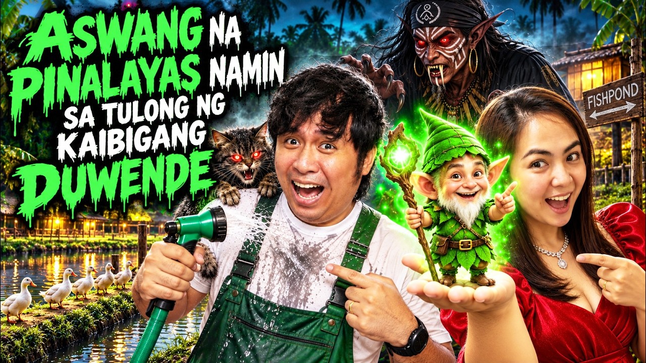 ASWANG NA PINALAYAS NAMIN SA TULONG NG KAIBIGANG DUWENDE | Kwentong Aswang True Story