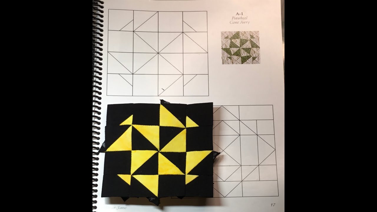 A1 Block Assembly - Dear Jane Goes EPP