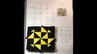 A1 Block Assembly - Dear Jane Goes EPP