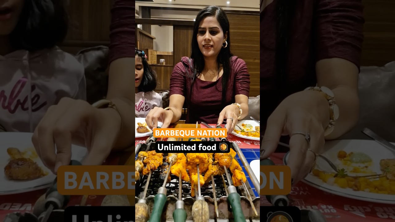 UNLIMITED FOOD/BARBEQUE NATION /Honestly review 😱/Mini vlog/Daily vlog 