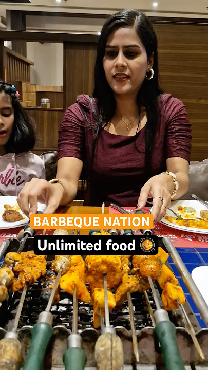 UNLIMITED FOOD/BARBEQUE NATION /Honestly review 😱/Mini vlog/Daily vlog #barbeque @barbequenation