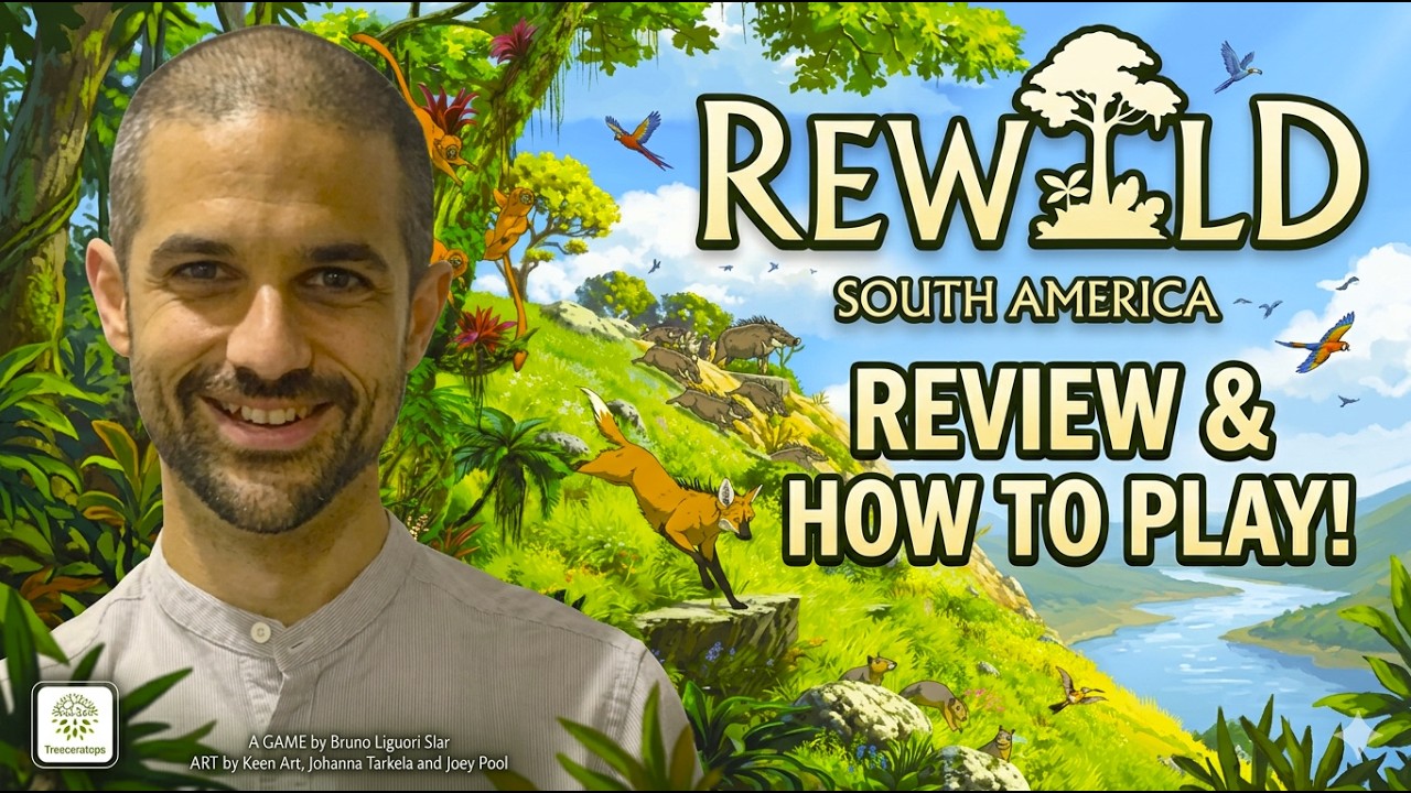 Rewild: South America |Board Game Review|