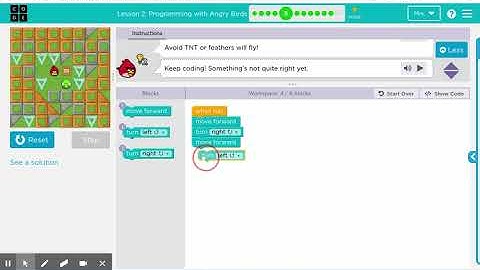 Lesson 2: Programming with Angry Birds