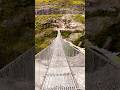 🇳🇵Nepal - Hängebrücke bei Dharapani #annapurnacircuit  #mountains #shorts #travel #nature #hiking