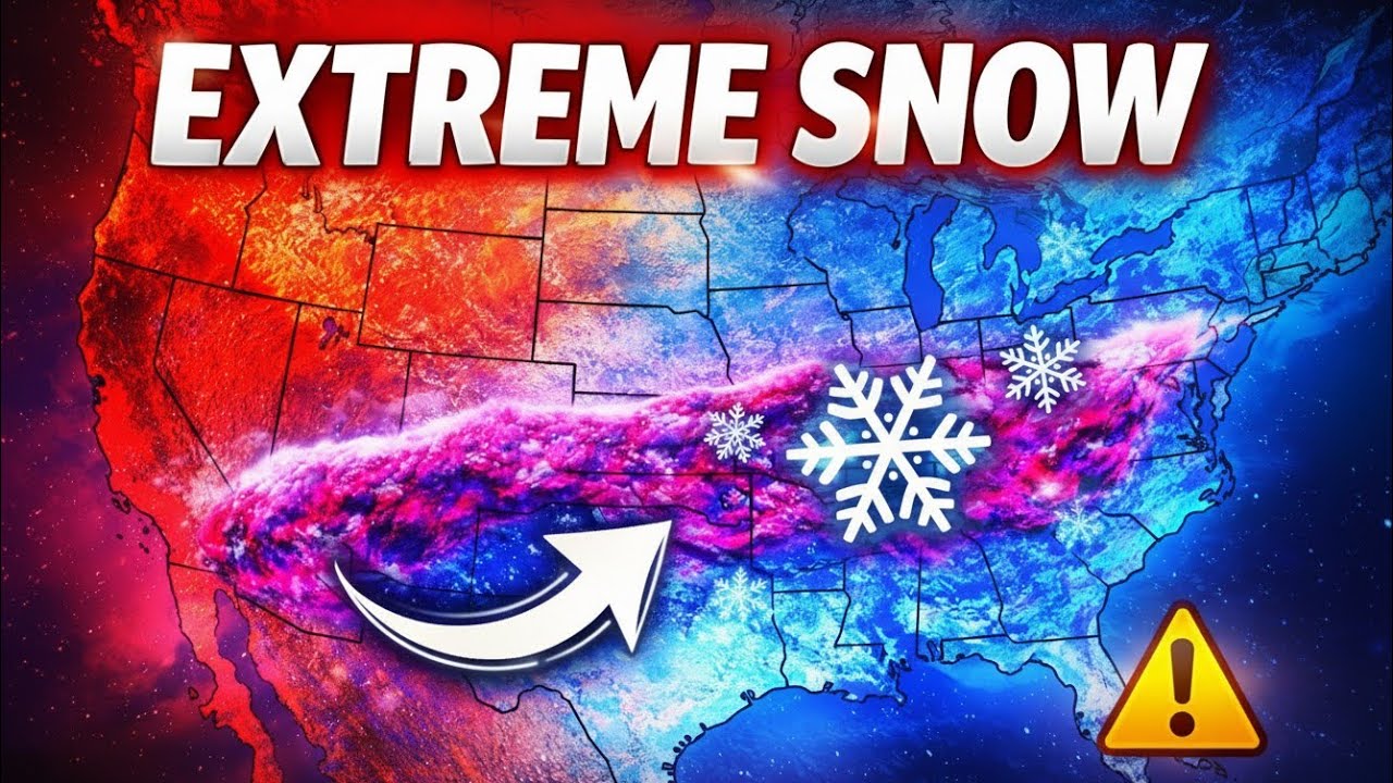 EXTREME SNOW BLAST Incoming – 75+ Cities On Alert | USA Winter Forecast