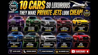 10 Cars So Luxurious They Make Private Jets Look Cheap