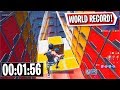 1:56 WORLD RECORD Default Deathrun! (Fortnite Creative)