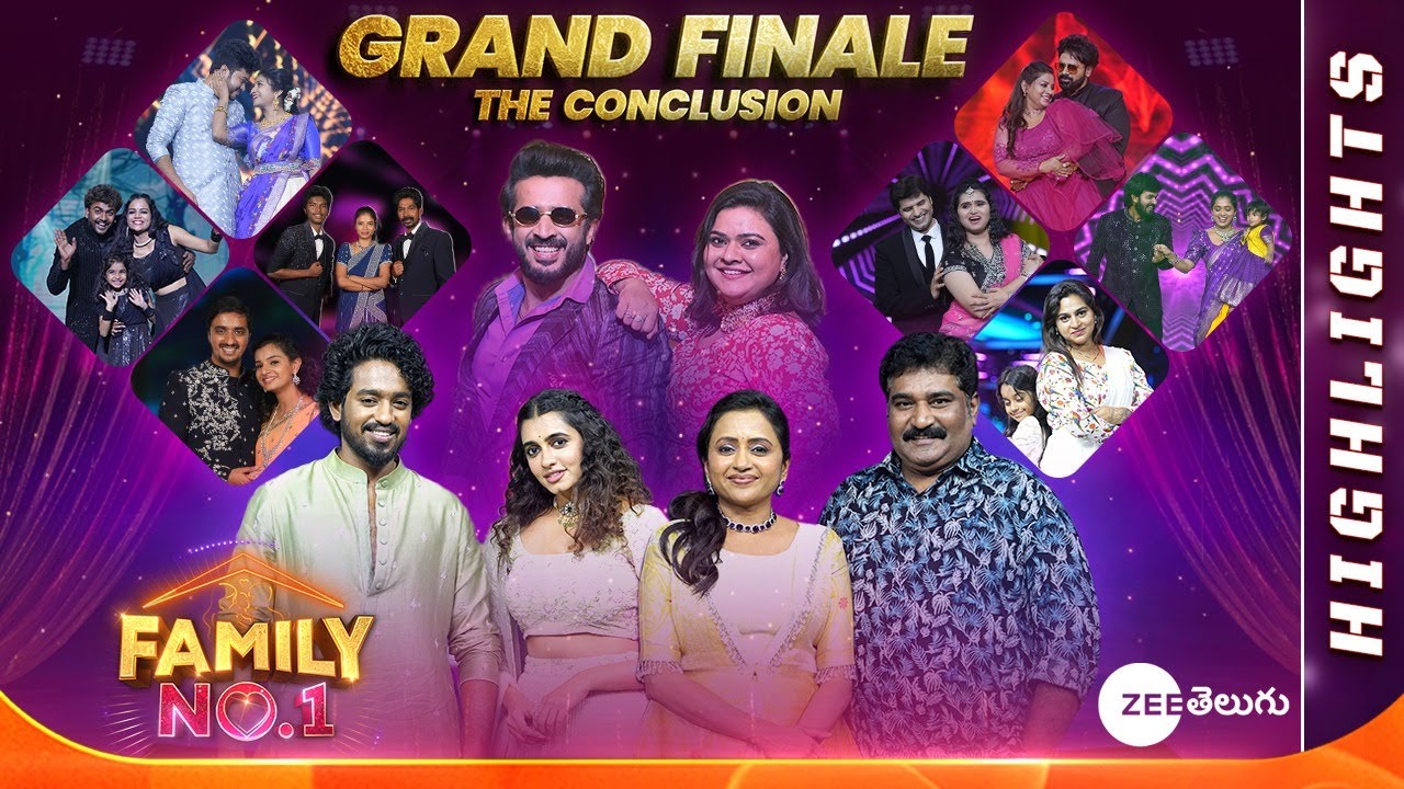 Family No.1 Grand Finale - The Conclusion Highlights | Suma Kanakala & Rajeev Kanakala | Zee Telugu