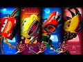 Cars Mater Exe 🆚 Cruz Ramirez Exe 🆚 Lightning McQueen Eater 🆚  Spider Lightning McQueen Tiles Hop