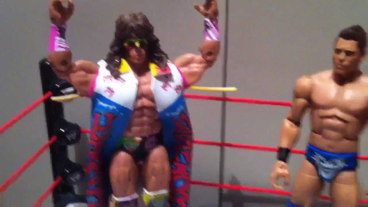 WWE ACTION INSIDER DM2 Ultimate Warrior figure review Mattel defining moments quotgrims toy showquot