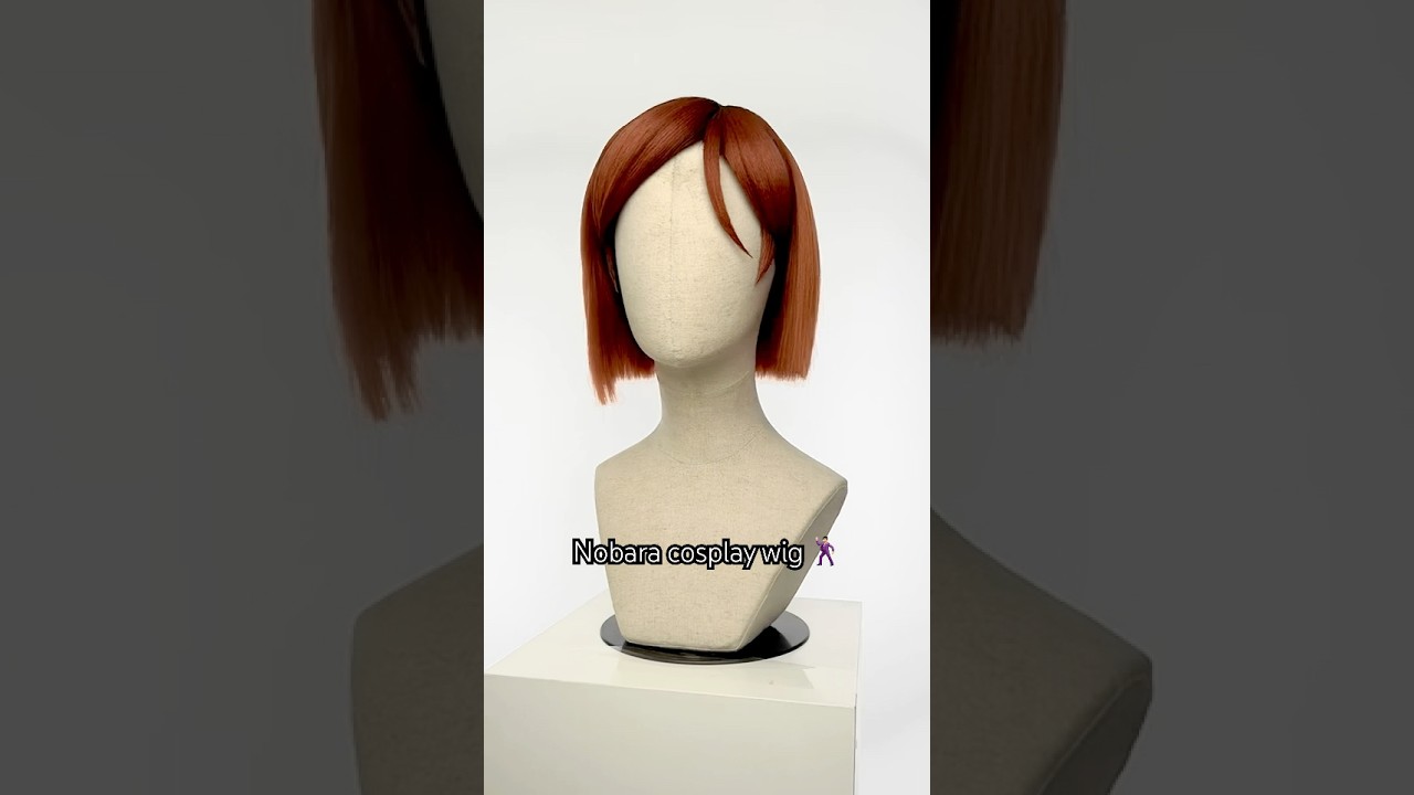 Nobara cosplay wig ! #jjk #jujutsukaisen #nobara #cosplaywigs