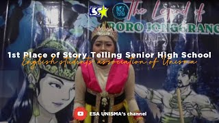 1st WINNER OF STORY TELLING (SENIOR HIGH SCHOOL) COMPETITION NEF 2020