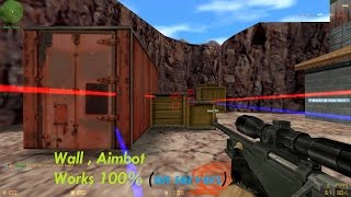 C.S 1.6 (wall,aim) hack works 100% - [ALSO WORK ON SERVERS]