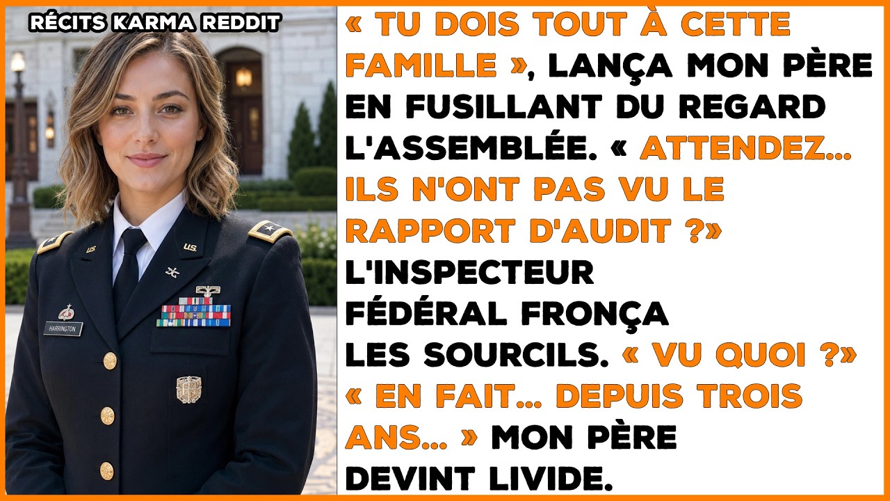 Mon frère a souri en poussant le document vers moi, comme si la signature n'était qu'une formalité. Trente-trois ans, vice-président des opérations, un titre que mon père lui avait offert bien...