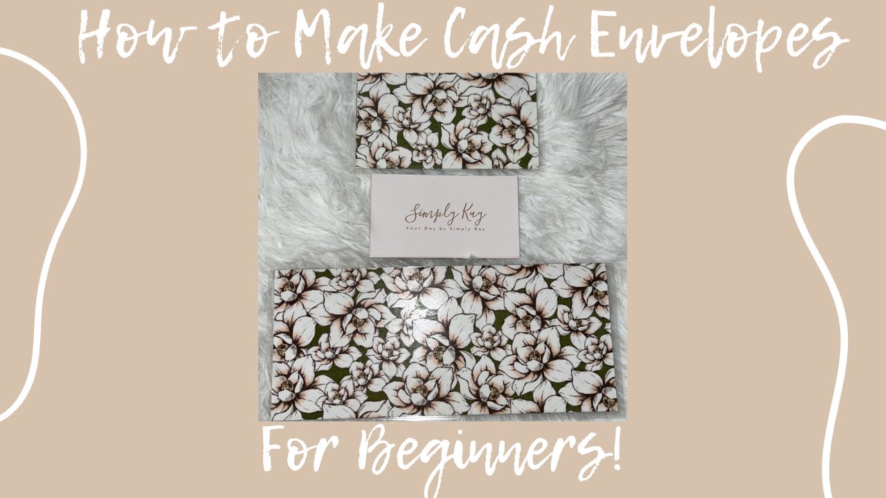 How To Make Cash Envelopes For Beginners | Dave Ramsey Cash Envelope System | SimplyKay
