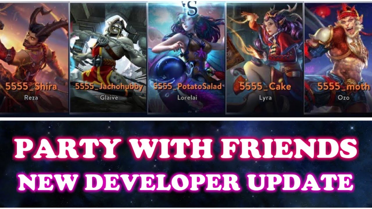 How To Party \U0026 Play With Friends In Vainglory Community Edition - New Developer Update