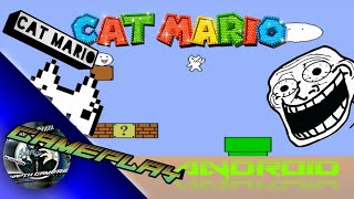 Cat Mario Android Gameplay.. Ngakak screenshot 4