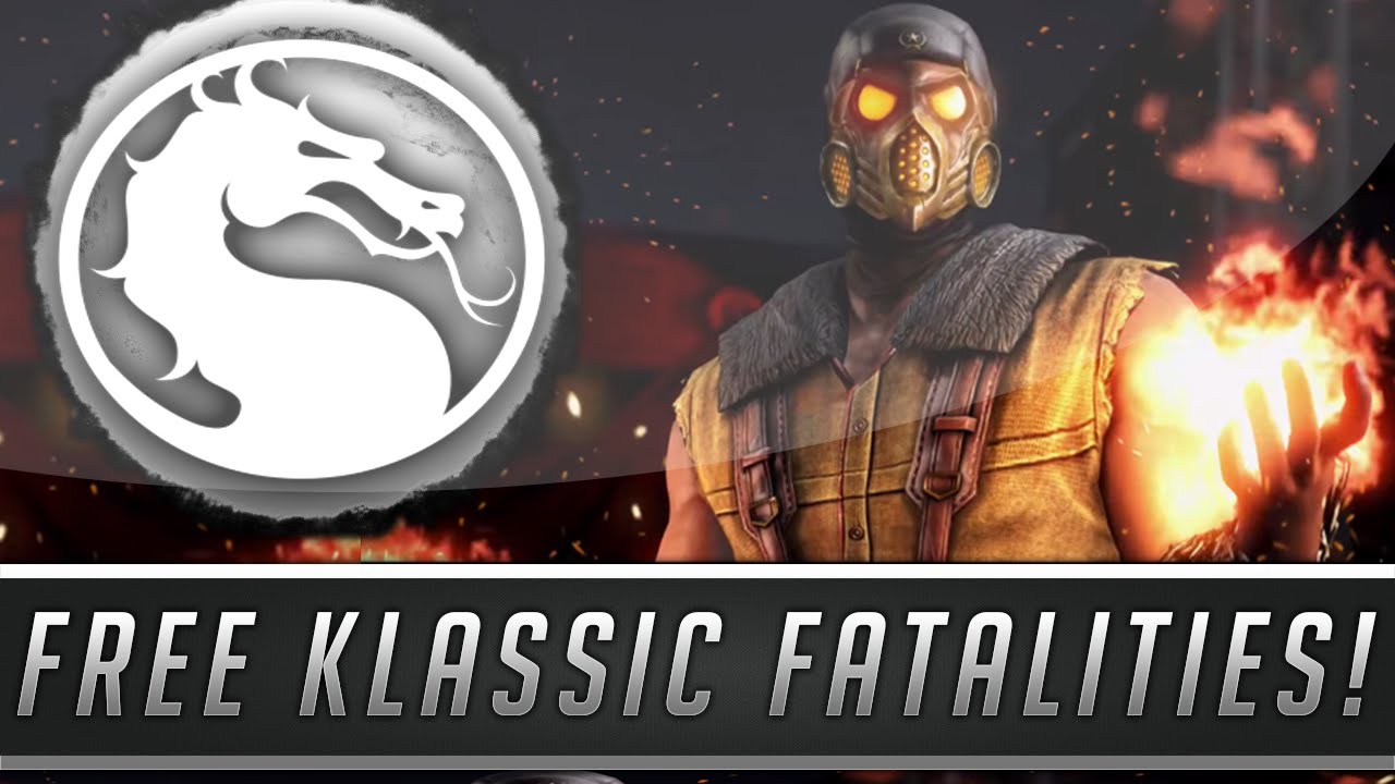 Mortal Kombat X: FREE Klassic Fatalities DLC & Kold War Scorpion Skin/Costume! (Mortal Kombat 10)