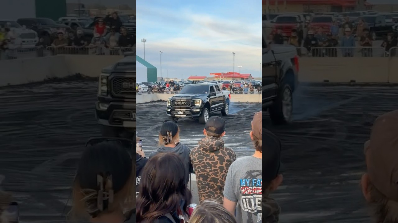 Ford driver doing Ford things … Crowd Killer