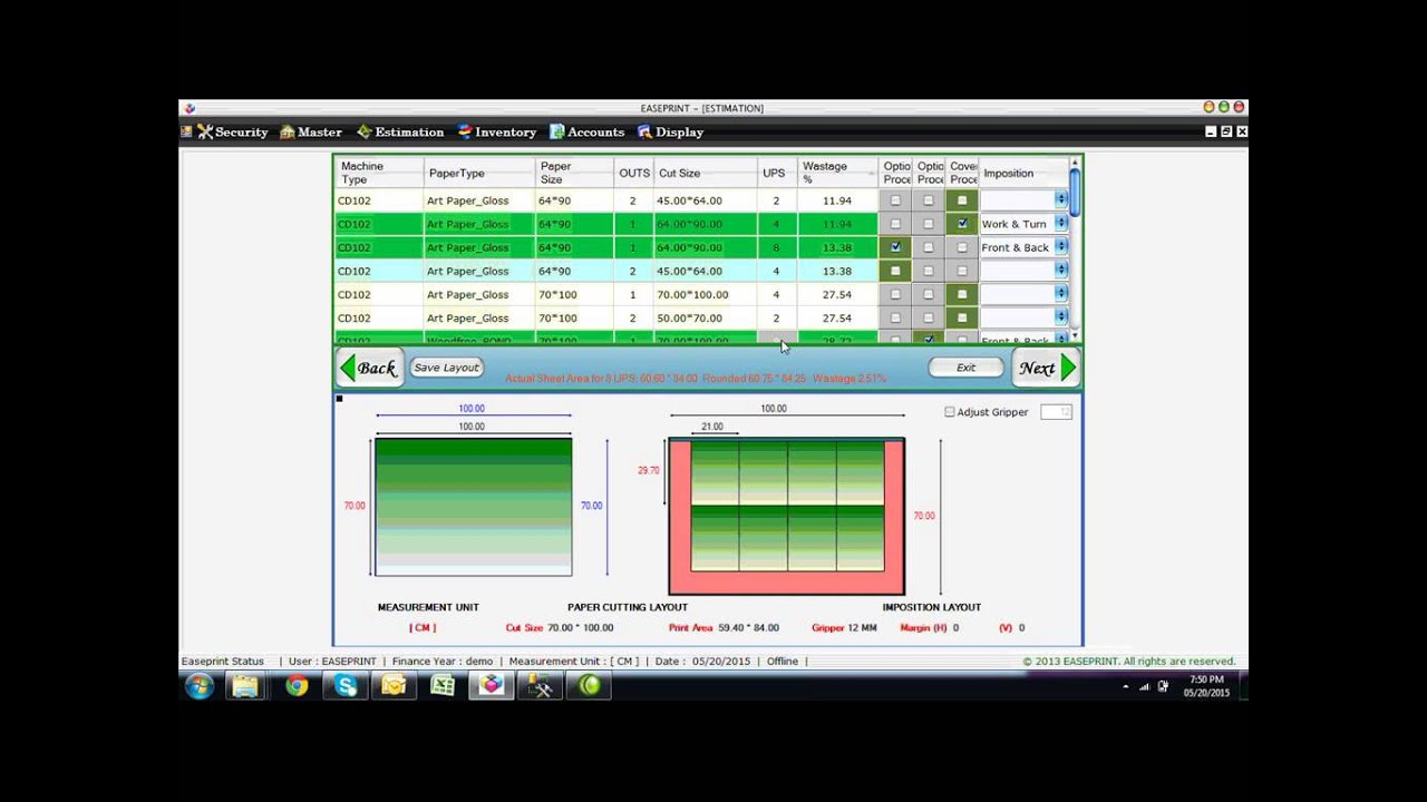 ESTIMATION FOR BOOKS