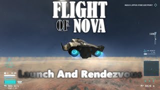 Flight of Nova | Ep5 | Launch and Rendezvous at Orbital station | No Commentary