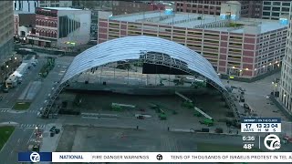 More road closures begin in Downtown Detroit for NFL Draft
